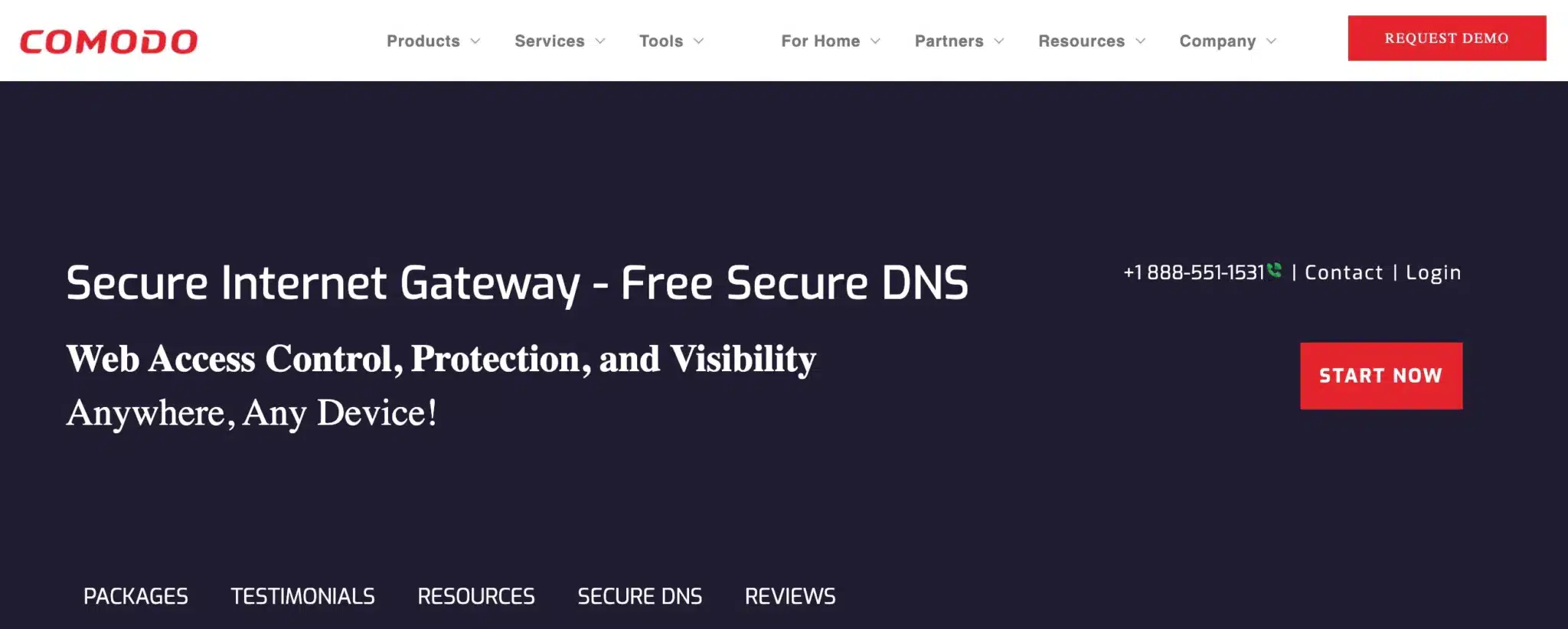 Comodo Secure DNS