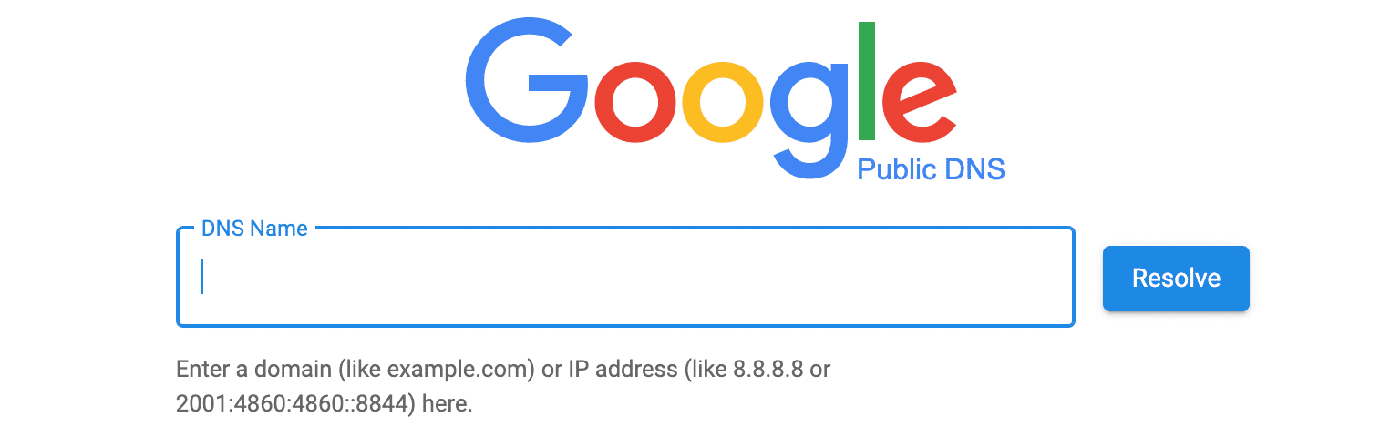 Google Public DNS